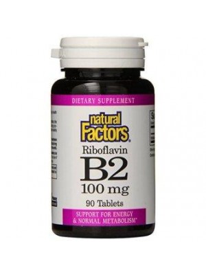 Vitamin B2 100 mg. 90 tablets