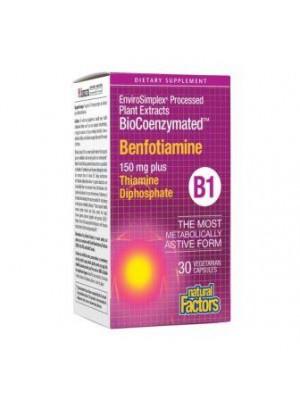 Benfotiamine B1 150 mg. 30 capsules