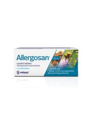 Alergosan 25 mg. 20 tablets