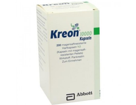 Kreon 10 000 U. 20 capsules