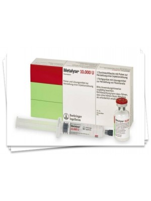 Metalyse 10 000 U. 50 mg. 1 vial