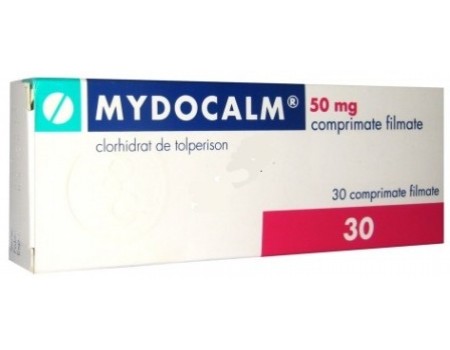 MYDOCALM 50mg. 30 tablets