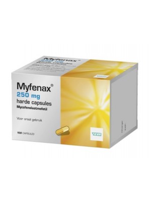 Myfenax 250 mg. 100 capsules