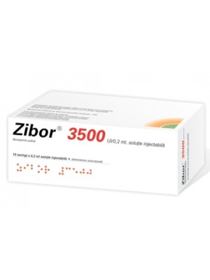 ZIBOR 3500 IU. 2 injections