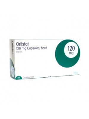Orlistat 120mg. 42 capsules