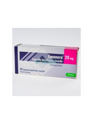 Emanera 20 mg. 28 capsules