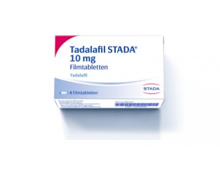 Tadalafil 10 mg. 4 tablets