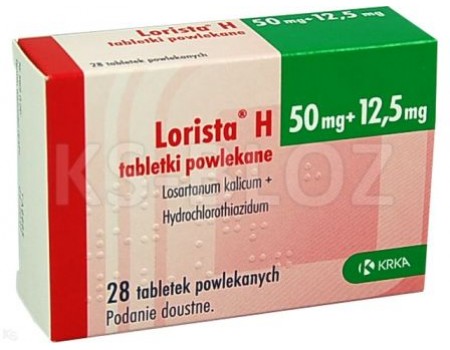 Lorista H 50 mg. / 12.5 mg. 28 tablets