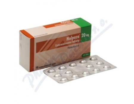 Nolpaza 20 mg. 28 tablets