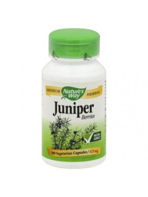 Juniper Berries 425 mg. 100 capsules