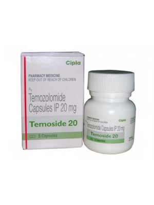 Temozolomide 20 mg. 5 capsules