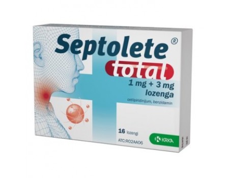 Septolete total 16 tablets