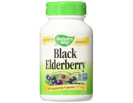 Elderberry 575 mg. 100 capsules