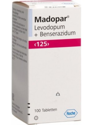 Madopar 125 mg. 100 tablets