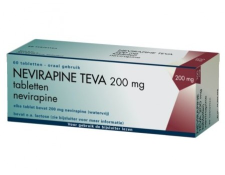 Nevirapine 200mg. 60 tablets