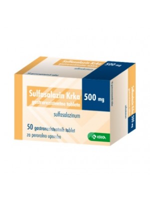 Sulfasalazin EN 500 mg. 50 tablets