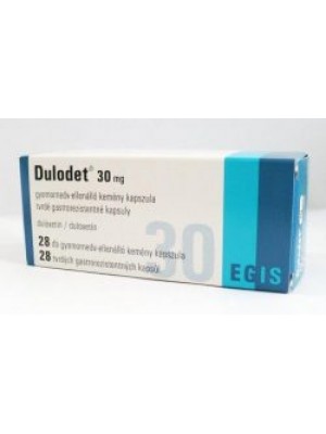 DULODET 60 mg. 28 capsules