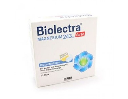 BIOLECTRA MAGNESIUM FORTE 20 tablets