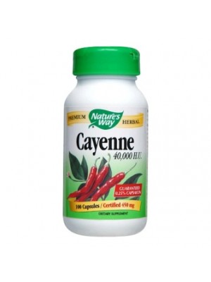 Cayenne 450 mg. 100 capsules