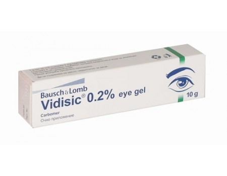 Vidisic eye gel 10g.