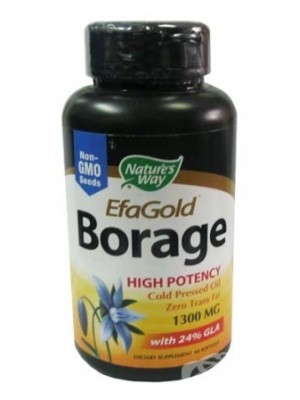 Borage 1300 mg. 60 capsules