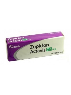 Zopiclon 7.5 mg. 30 tablets
