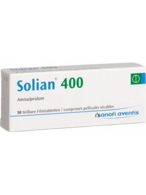 Solian 400 mg. 30 tablets