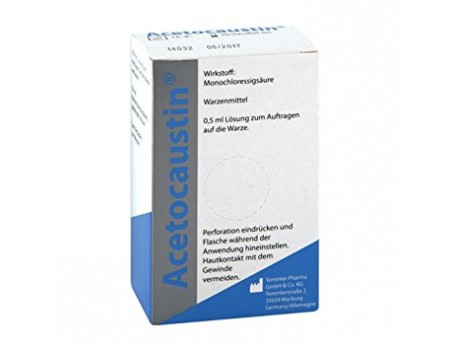 Acetocaustin 0.5 ml.