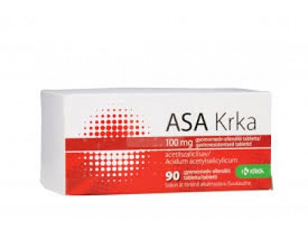 ASA 100mg. 30 tablets