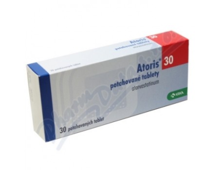 Atoris 30 mg. 30 tablets
