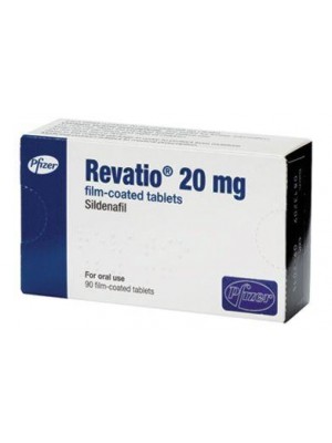 Revatio 20 mg. 90 tablets