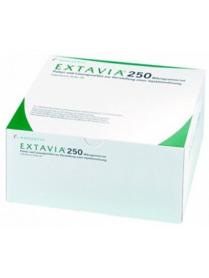 Extavia 250 mcg. 15 vials