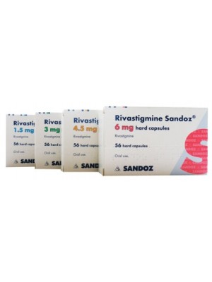 Rivastigmine 3mg. 56 capsules