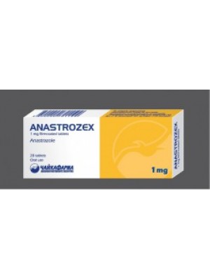 ANASTROZEX 1 mg. 28 tablets