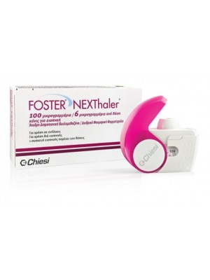 Foster Nexthaler 100 mcg/ 6 mcg. 120 doses