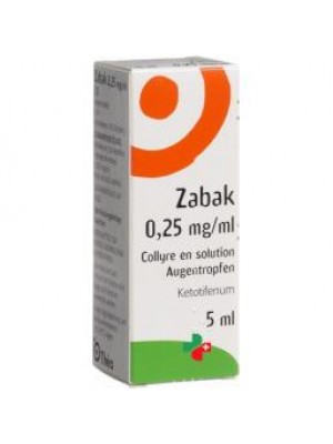 Zabak 0,25 mg./ ml. 5 ml.