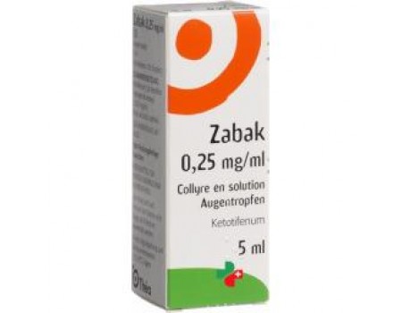 Zabak 0,25 mg./ ml. 5 ml.