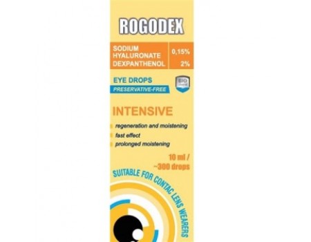 ROGODEX eye drops 10 ml.