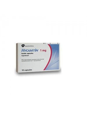 HYCAMTIN 1 mg. 10 capsules