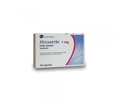 HYCAMTIN 1 mg. 10 capsules