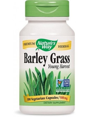 BARLEY GRASS 500 mg. 100 capsules