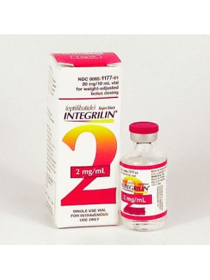 Integrilin 2 mg. / ml. 10 ml. 1 vial