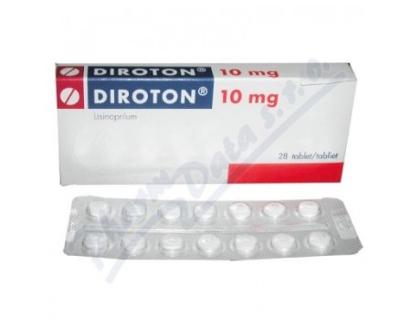 Diroton 10 mg. 28 tablets
