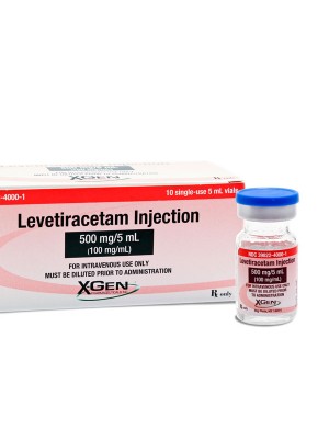 KEPPRA 100 mg. / ml. 5 ml. 10 vials