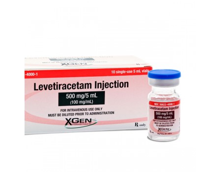 KEPPRA 100 mg. / ml. 5 ml. 10 vials