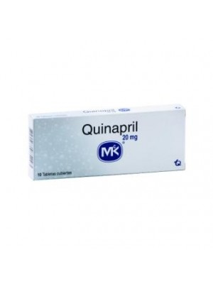 Quinapril 20 mg. / 12.5 mg. 10 tablets