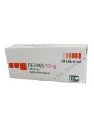 LEVID 50 mg. 30 tablets