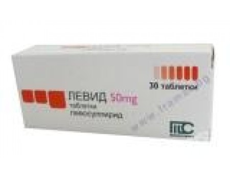 LEVID 50 mg. 30 tablets