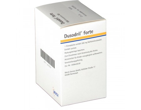 DUSODRIL 100 mg. 50 capsules