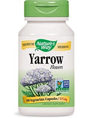 Yarrow Flowers 325 mg. 100 capsules